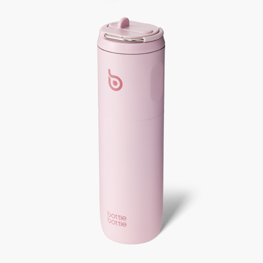 Special 24oz Pink Stainless Steel Water Bottle
