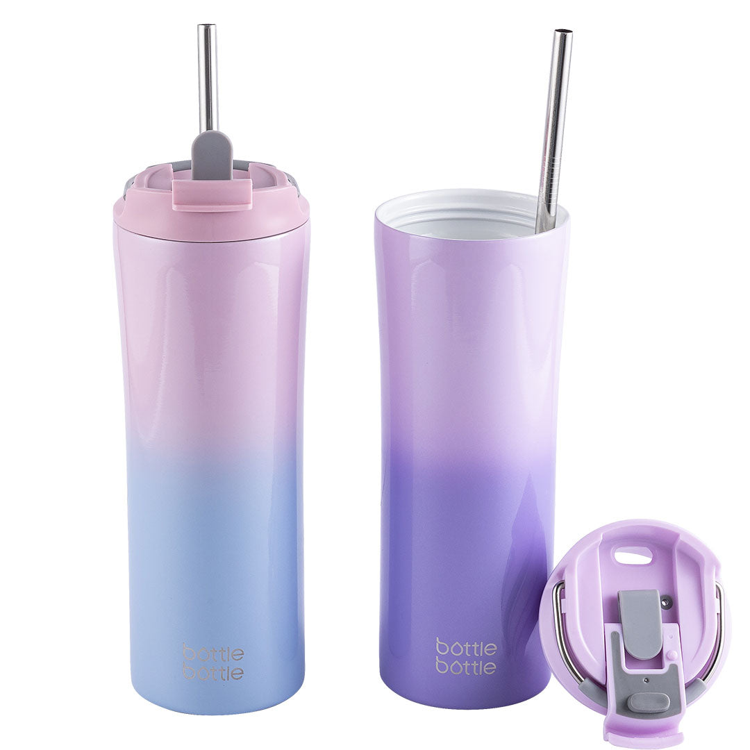 18oz Ceramic lined Insulated Tumbler  Purple-Pink 1